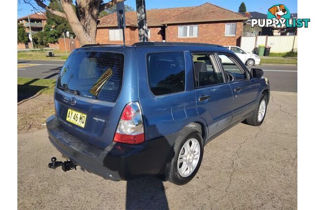 2007 SUBARU FORESTER X 79V WAGON