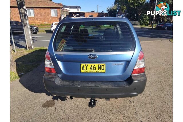 2007 SUBARU FORESTER X 79V WAGON