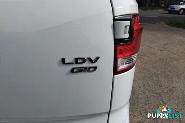 2019 LDV G10  SV7C VAN