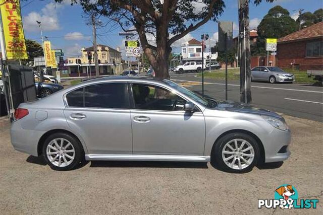 2012 SUBARU LIBERTY 2.5I 5GEN SEDAN