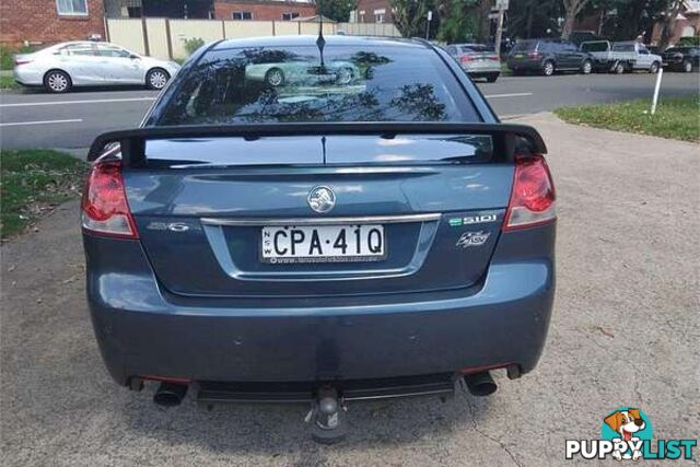 2011 HOLDEN COMMODORE SV6 VE SERIES II SEDAN