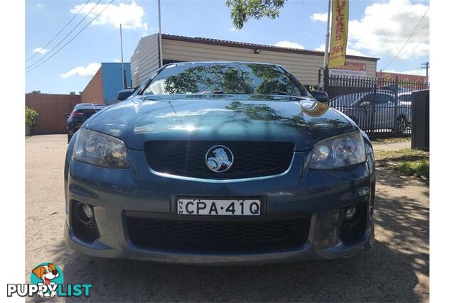 2011 HOLDEN COMMODORE SV6 VE SERIES II SEDAN