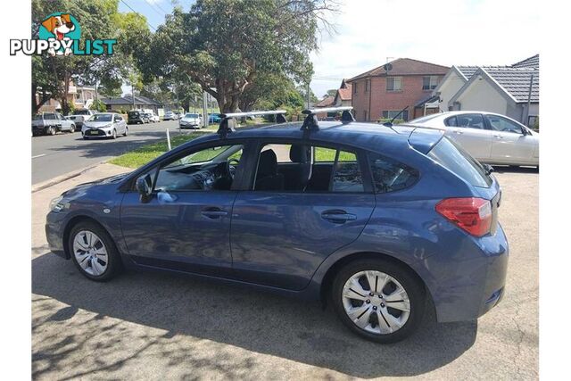 2012 SUBARU IMPREZA 2.0I G4 HATCHBACK