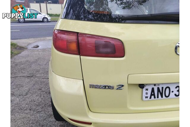 2002 MAZDA 2 MAXX DY SERIES 1 HATCHBACK