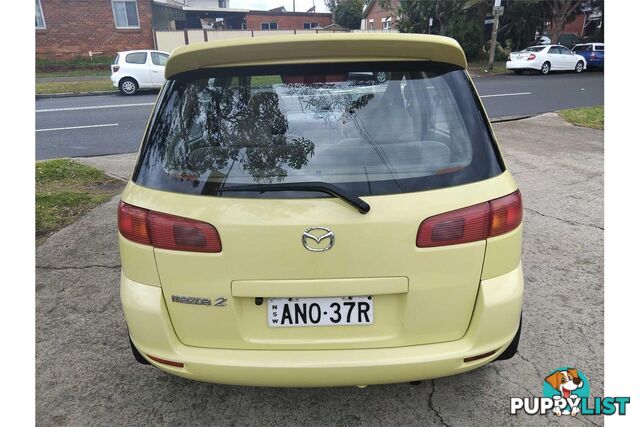 2002 MAZDA 2 MAXX DY SERIES 1 HATCHBACK