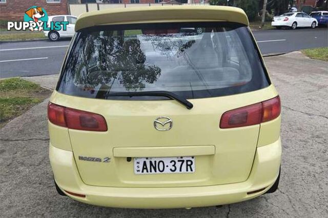 2002 MAZDA 2 MAXX DY SERIES 1 HATCHBACK