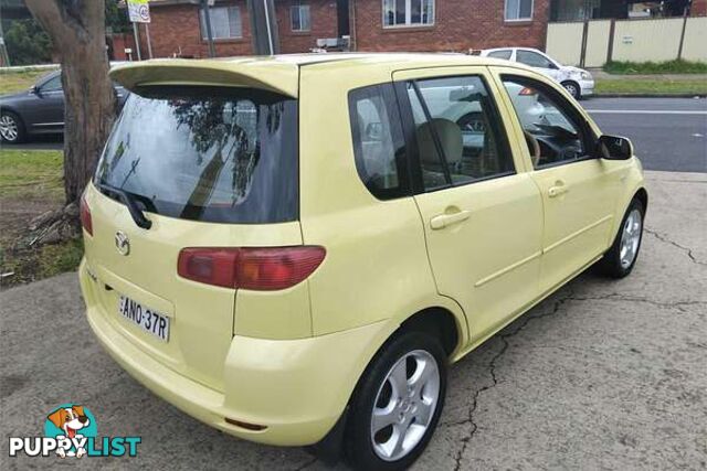 2002 MAZDA 2 MAXX DY SERIES 1 HATCHBACK