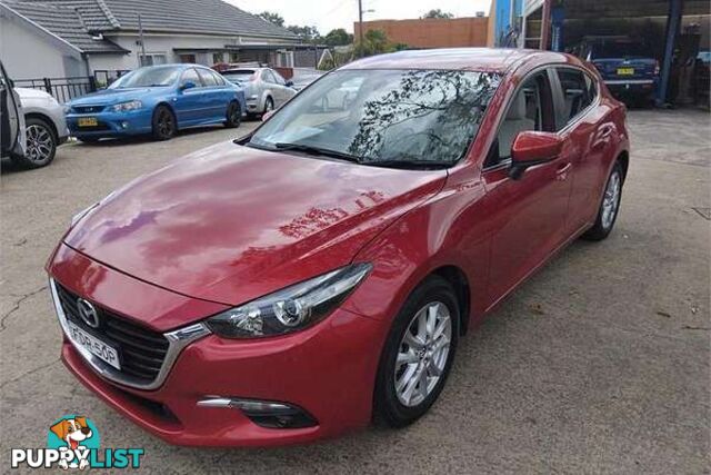 2016 MAZDA 3 TOURING BN SERIES HATCHBACK