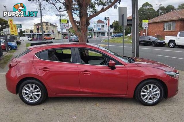 2016 MAZDA 3 TOURING BN SERIES HATCHBACK