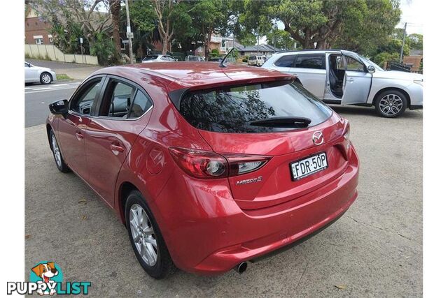 2016 MAZDA 3 TOURING BN SERIES HATCHBACK