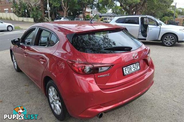 2016 MAZDA 3 TOURING BN SERIES HATCHBACK