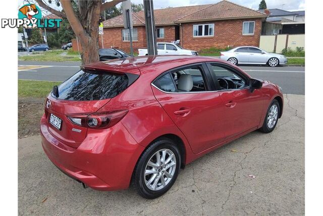 2016 MAZDA 3 TOURING BN SERIES HATCHBACK