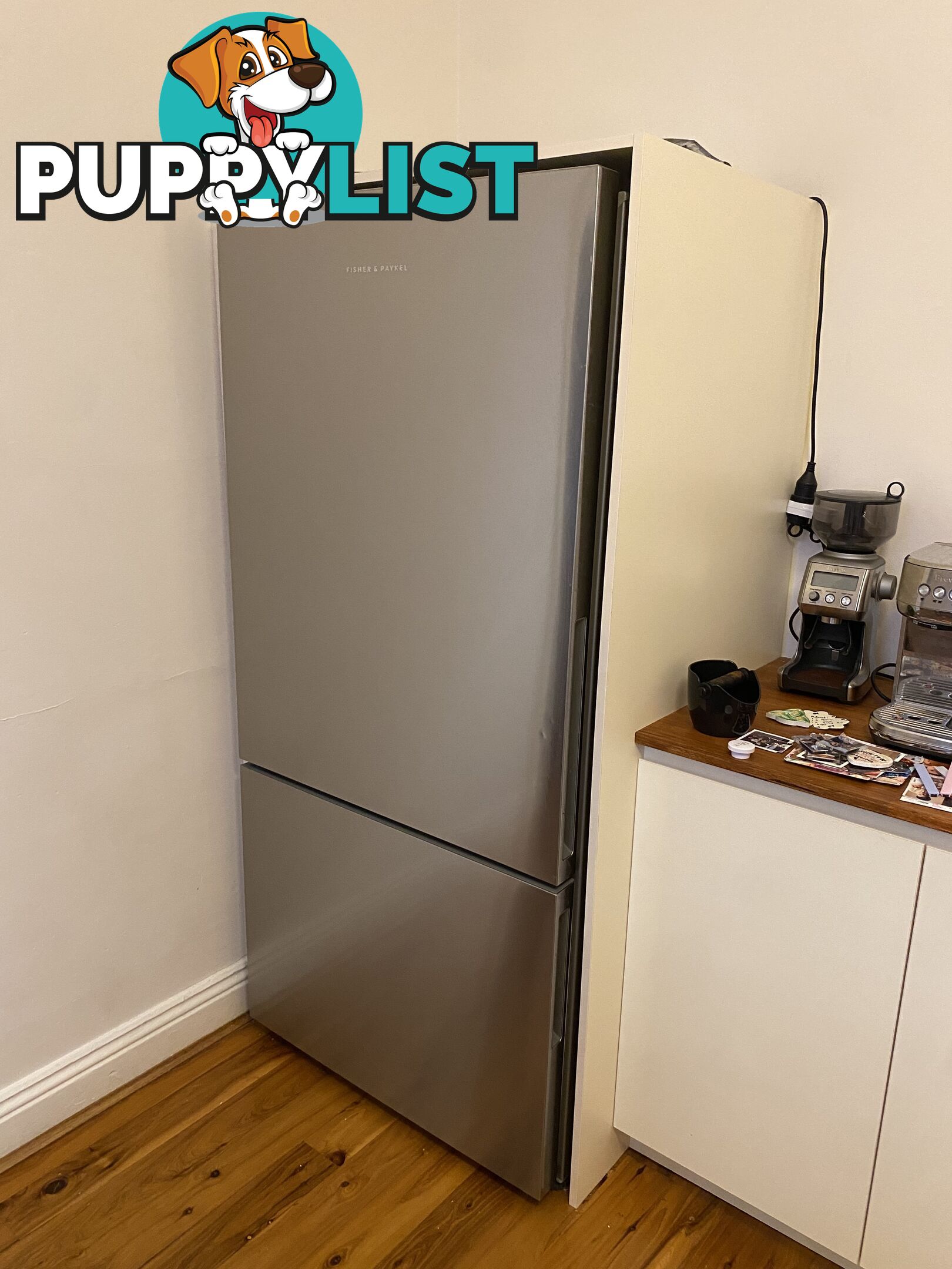 Fisher & Paykel Stainless Steel Fridge Freezer - series 5 494L Bottom Mount