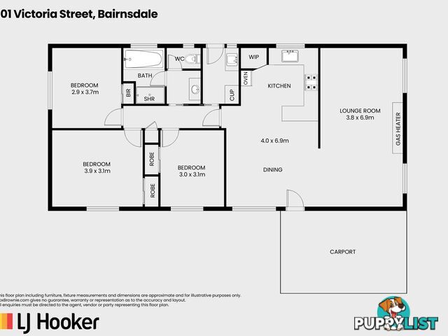 101 Victoria Street BAIRNSDALE VIC 3875