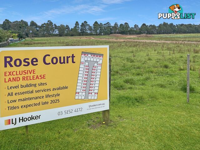 Lot 13/73 Lucknow Street (Rose Court) EAST BAIRNSDALE VIC 3875