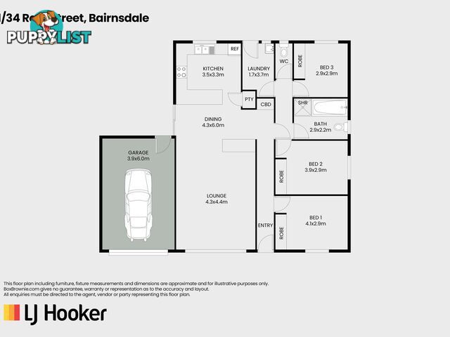 Unit 1/34 Ross Street BAIRNSDALE VIC 3875