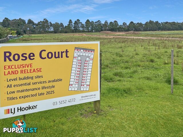 Lot 20/73 Lucknow Street (Rose Court) EAST BAIRNSDALE VIC 3875