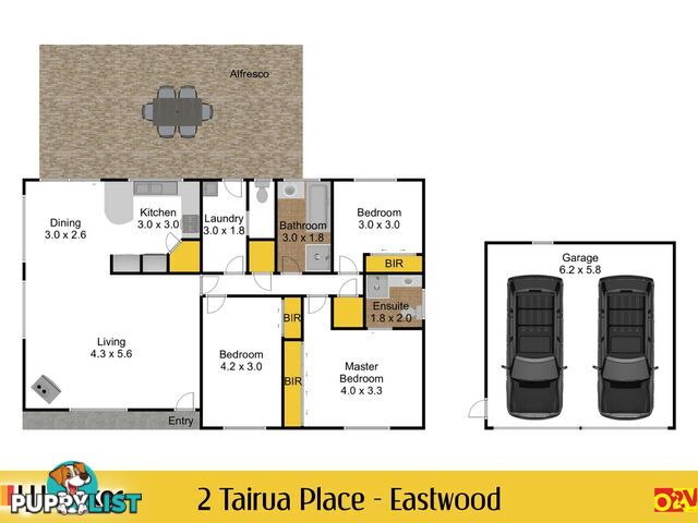 2 Tairua Place EASTWOOD VIC 3875