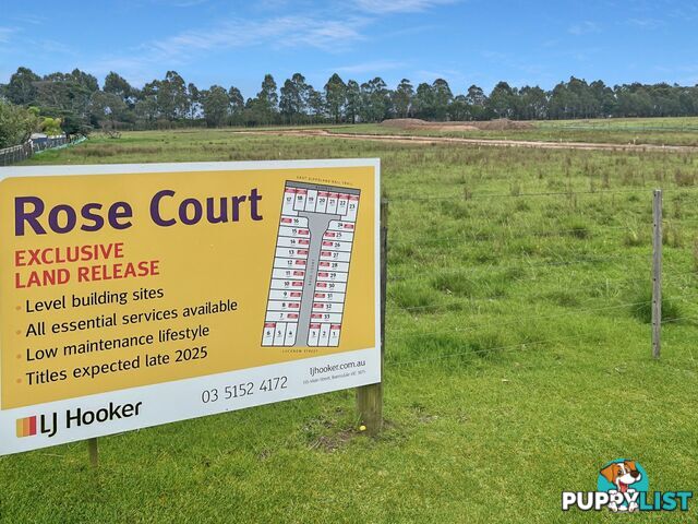 Lot 15/73 Lucknow Street (Rose Court) EAST BAIRNSDALE VIC 3875