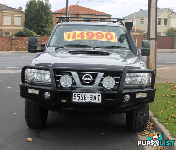 2004 NISSAN PATROL ST (4X4) GU III SUV, 4 DOORS, 7 SEATS