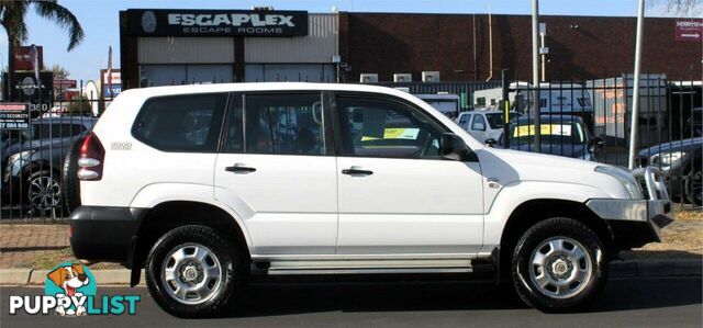 2008 TOYOTA LANDCRUISER PRADO GX (4X4) KDJ120R 07 UPGRADE SUV, 4 DOORS, 8 SEATS