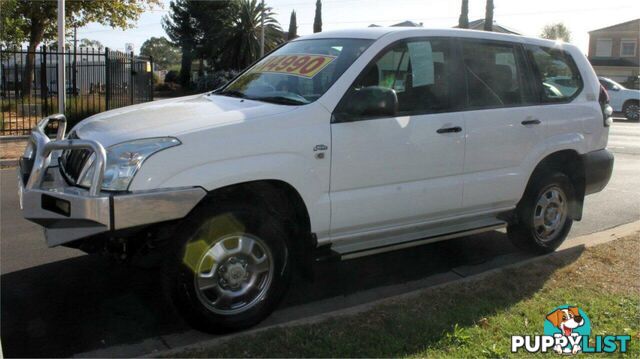 2008 TOYOTA LANDCRUISER PRADO GX (4X4) KDJ120R 07 UPGRADE SUV, 4 DOORS, 8 SEATS