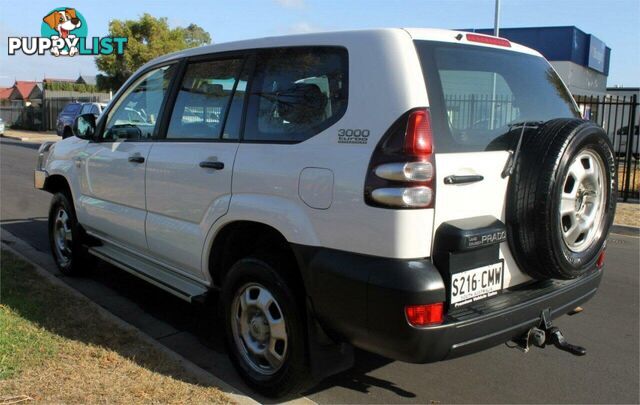 2008 TOYOTA LANDCRUISER PRADO GX (4X4) KDJ120R 07 UPGRADE SUV, 4 DOORS, 8 SEATS