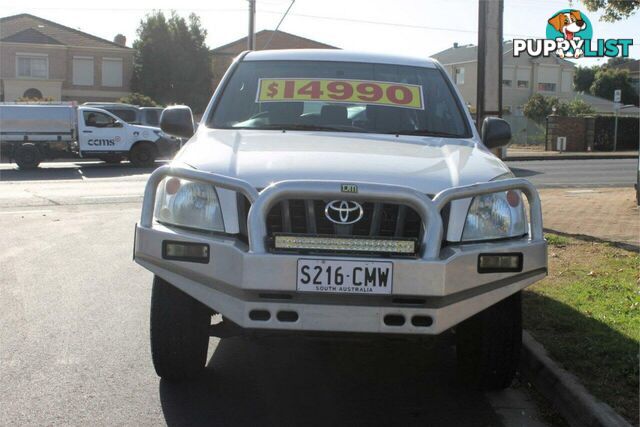 2008 TOYOTA LANDCRUISER PRADO GX (4X4) KDJ120R 07 UPGRADE SUV, 4 DOORS, 8 SEATS