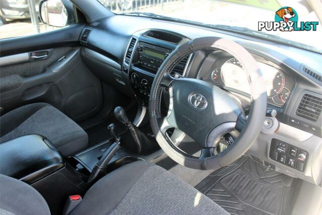 2008 TOYOTA LANDCRUISER PRADO GX (4X4) KDJ120R 07 UPGRADE SUV, 4 DOORS, 8 SEATS
