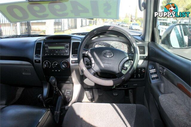 2008 TOYOTA LANDCRUISER PRADO GX (4X4) KDJ120R 07 UPGRADE SUV, 4 DOORS, 8 SEATS