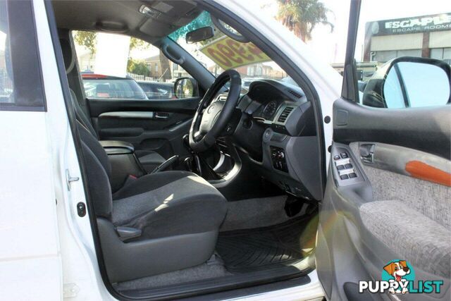 2008 TOYOTA LANDCRUISER PRADO GX (4X4) KDJ120R 07 UPGRADE SUV, 4 DOORS, 8 SEATS