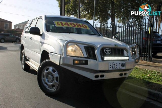 2008 TOYOTA LANDCRUISER PRADO GX (4X4) KDJ120R 07 UPGRADE SUV, 4 DOORS, 8 SEATS