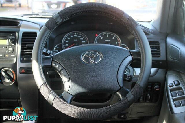 2008 TOYOTA LANDCRUISER PRADO GX (4X4) KDJ120R 07 UPGRADE SUV, 4 DOORS, 8 SEATS