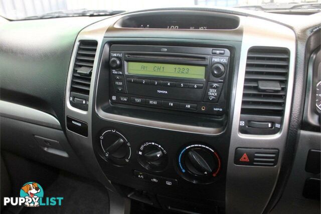 2008 TOYOTA LANDCRUISER PRADO GX (4X4) KDJ120R 07 UPGRADE SUV, 4 DOORS, 8 SEATS