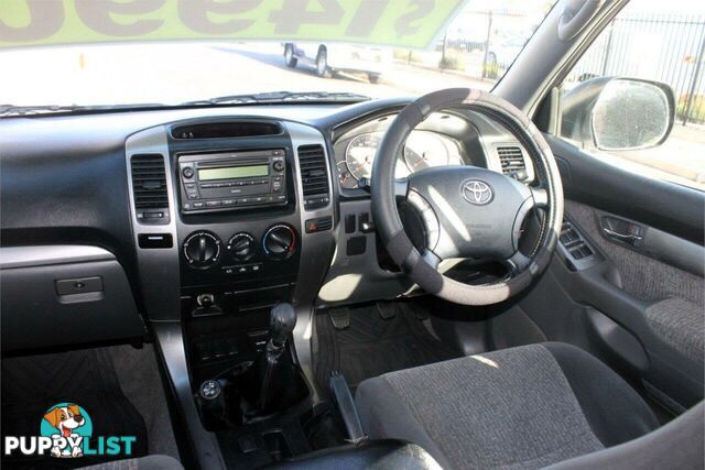 2008 TOYOTA LANDCRUISER PRADO GX (4X4) KDJ120R 07 UPGRADE SUV, 4 DOORS, 8 SEATS