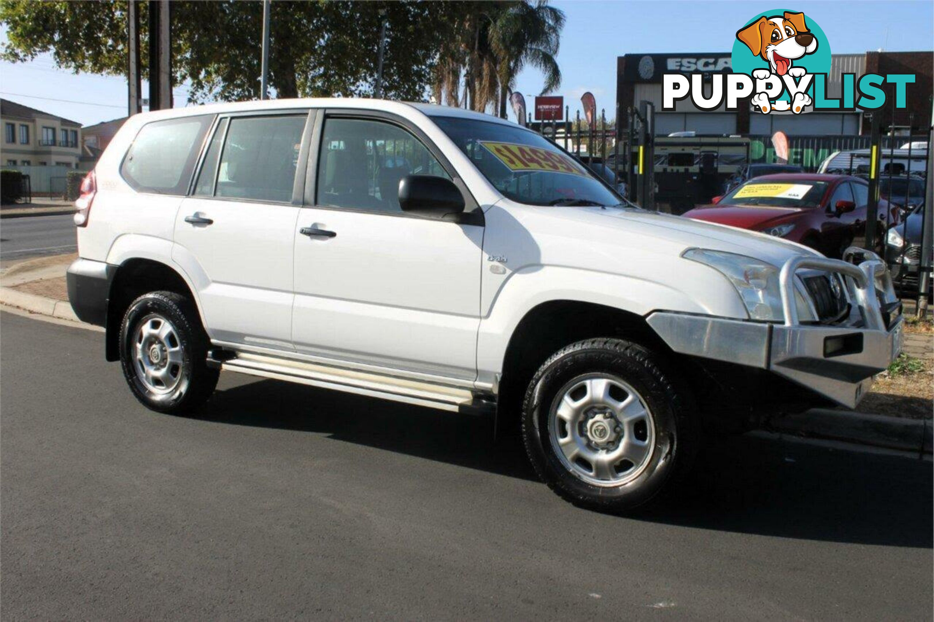 2008 TOYOTA LANDCRUISER PRADO GX (4X4) KDJ120R 07 UPGRADE SUV, 4 DOORS, 8 SEATS