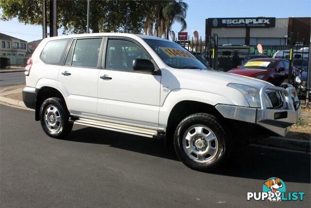 2008 TOYOTA LANDCRUISER PRADO GX (4X4) KDJ120R 07 UPGRADE SUV, 4 DOORS, 8 SEATS