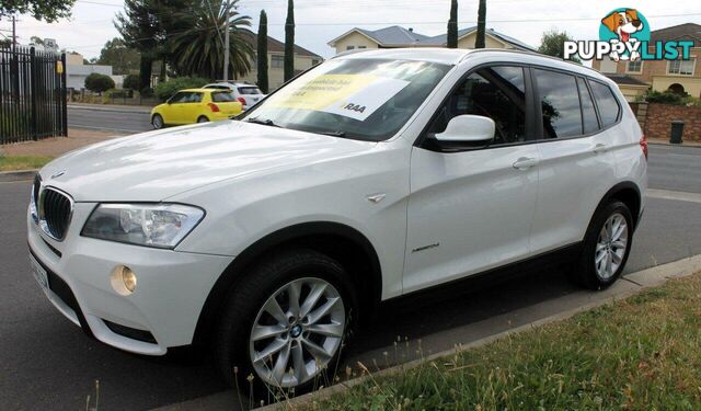 2013 BMW X3 XDRIVE 20D F25 MY13 SUV, 4 DOORS, 5 SEATS