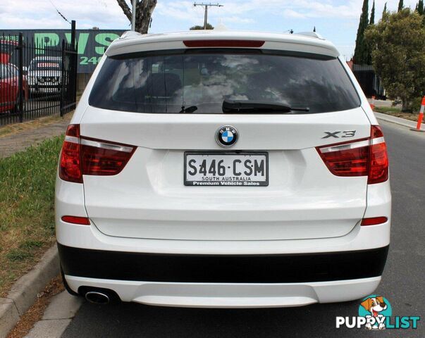 2013 BMW X3 XDRIVE 20D F25 MY13 SUV, 4 DOORS, 5 SEATS