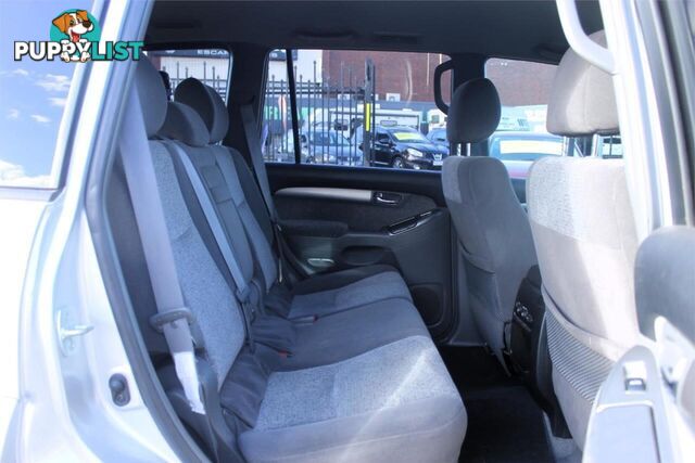 2008 TOYOTA LANDCRUISER PRADO GXL (4X4) KDJ120R 07 UPGRADE SUV, 4 DOORS, 8 SEATS