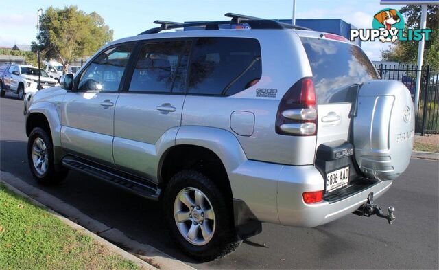 2008 TOYOTA LANDCRUISER PRADO GXL (4X4) KDJ120R 07 UPGRADE SUV, 4 DOORS, 8 SEATS