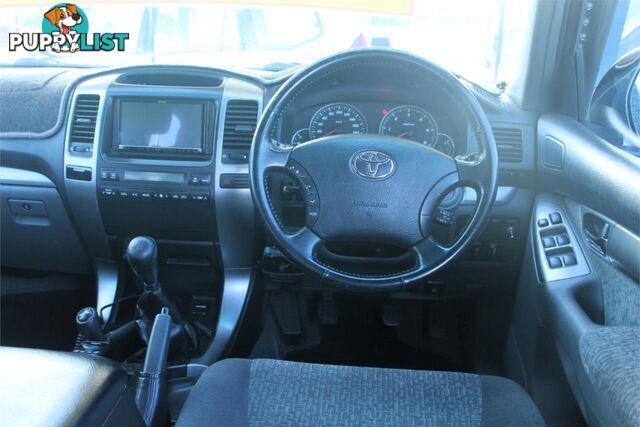 2008 TOYOTA LANDCRUISER PRADO GXL (4X4) KDJ120R 07 UPGRADE SUV, 4 DOORS, 8 SEATS