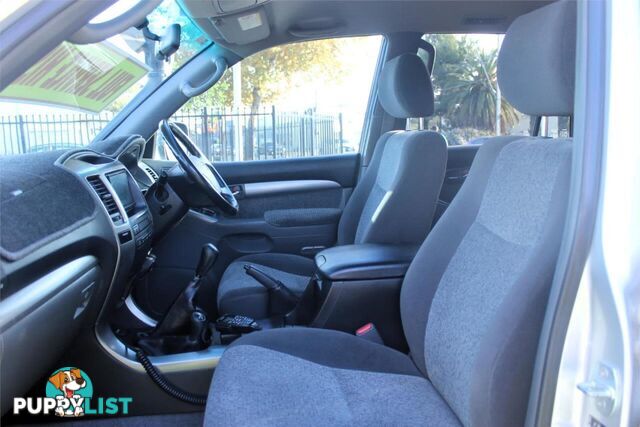 2008 TOYOTA LANDCRUISER PRADO GXL (4X4) KDJ120R 07 UPGRADE SUV, 4 DOORS, 8 SEATS