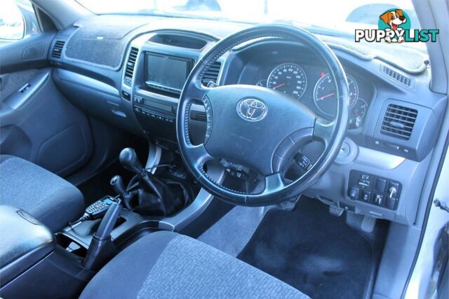 2008 TOYOTA LANDCRUISER PRADO GXL (4X4) KDJ120R 07 UPGRADE SUV, 4 DOORS, 8 SEATS