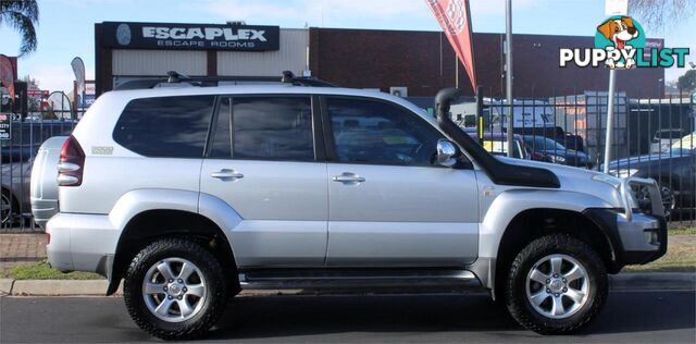 2008 TOYOTA LANDCRUISER PRADO GXL (4X4) KDJ120R 07 UPGRADE SUV, 4 DOORS, 8 SEATS