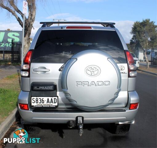 2008 TOYOTA LANDCRUISER PRADO GXL (4X4) KDJ120R 07 UPGRADE SUV, 4 DOORS, 8 SEATS