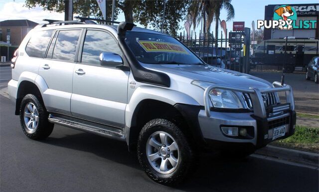 2008 TOYOTA LANDCRUISER PRADO GXL (4X4) KDJ120R 07 UPGRADE SUV, 4 DOORS, 8 SEATS