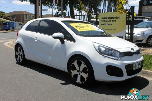 2012 KIA RIO SLS UB MY13 HATCH, 3 DOORS, 5 SEATS