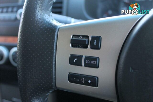 2013 NISSAN NAVARA ST (4X4) D40 MY12 UTE TRAY, 4 DOORS, 5 SEATS