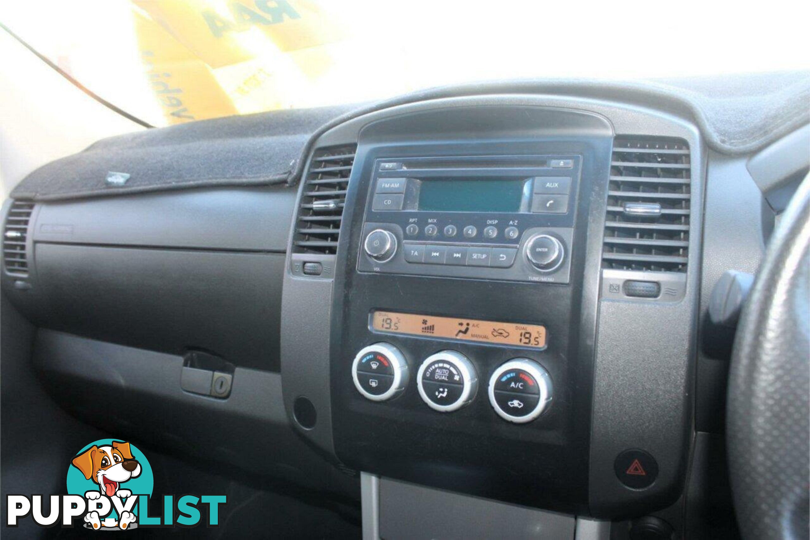 2013 NISSAN NAVARA ST (4X4) D40 MY12 UTE TRAY, 4 DOORS, 5 SEATS